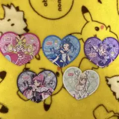 ビアードパパ　キミとアイドルプリキュア コースター 5種　シュークリーム　コラボ