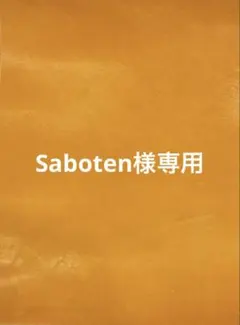 Saboten様　お纏めリクエスト
