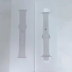 純正：Apple Watch スポーツバンド ホワイト
