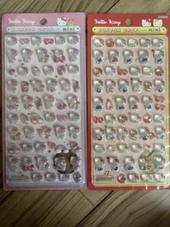 BONBON DROP mini シール キティ赤　ピンク