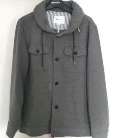 THE SHOP TK フード付きジャケット L グレー
