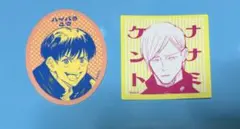 七海建人　灰原雄　レトロスタイルステッカー　芥見下々『呪術廻戦』展　呪術廻戦展