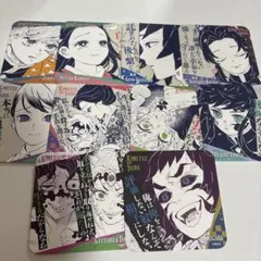 鬼滅の刃　原画展　アートコースター　10枚セット