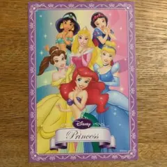 ディズニープリンセス ポストカード 2005年製