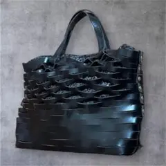 tricot コムデギャルソン スタッズデザイン トートバッグ ブラック