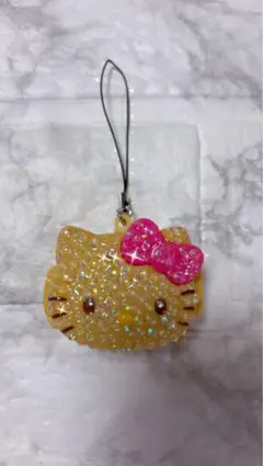 日焼けキティ♡小物ケース(ストラップ付き)