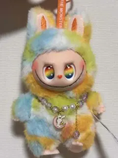 美品LABUBU ラブブ ぬいぐるみ ふわふわケーキブラウン ZIMOMO Zimomo香甜なケーキLabubu ふわふわかわいい POPMARTぬいぐるみ