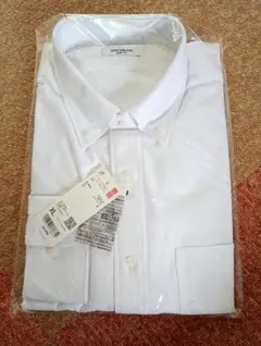 ユニクロ スーパーノンアイロン ジャージースリムシャツ XL 白