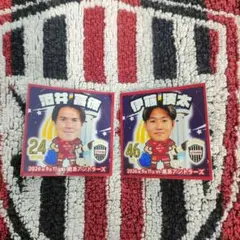 ヴィッセル神戸 シール ２枚セット