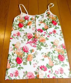 WACOALフラワープリント キャミソール(M)