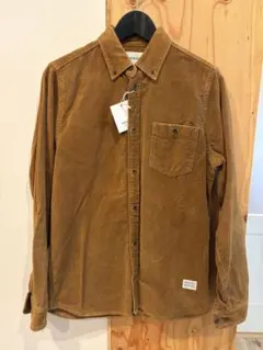 Norse Projects 横畝 コーデュロイシャツ ブラウン Sのサムネイル