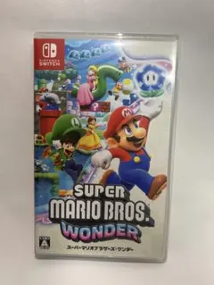 【美品】Switchソフト スーパーマリオブラザーズ　ワンダー 動作確認済み