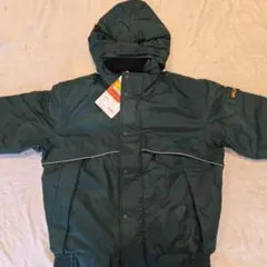 新品！ダークグリーン ナイロンジャケット フード付き