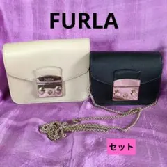 ♦️FURLA フルラ♦️フラップ式ショルダーバッグ2点セット