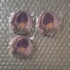 プロセカ グリッター 缶バッジ グリ缶 38b 朝比奈まふゆ