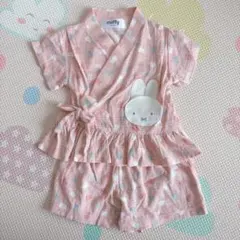 バースデイ miffy 甚平 ピンク 80サイズ⭐︎