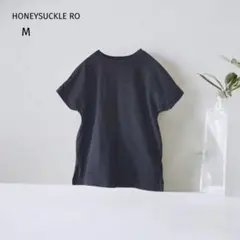 〈HONEYSUCKLE ROSE〉 カットソー （M） ドルマン ブラックのサムネイル