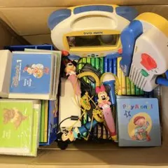 ダンボール売り まとめ売り お買い得 DVD DWE ディズニー英語システム