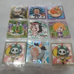 【新品】ワンピース　大海賊　シール　ウエハース　9枚セット