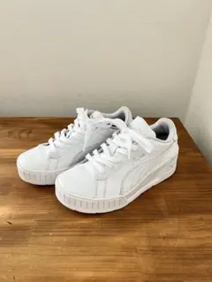 PUMA カルメン ウェッジ CG ホワイト 23cmのサムネイル
