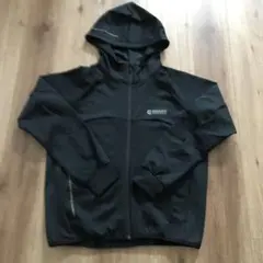 GIRAUDM フード付きジャージ上　ブラック　160size