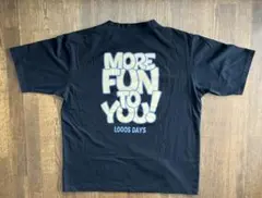 LOGOS DAYS ブラック Tシャツ サイズLL