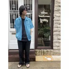 80s Guayabera HABAND キューバシャツ 半袖　グアヤベラシャツのサムネイル