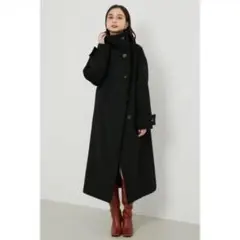 【kira様専用】rienda　ロングコート　2WAY H／Nオーバーウール
