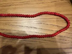 ビンテージホワイトハーツ オールドベネチアンビーズ一連インディアン