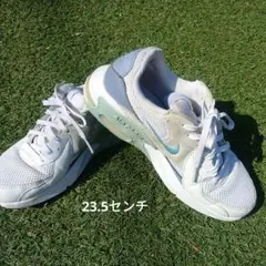 23.5センチ NIKE AIR MAX スニーカー ホワイト ブルーのサムネイル
