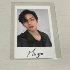 FOLLOW TO JAPAN チェキ風トレカ　ミンギュ