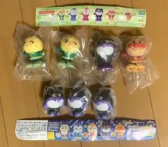 ぴょこぴょこぴょこアンパンマン7 & ぴかぴかスイッチマスコット全４種7個セット