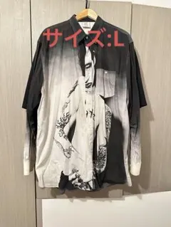 【美品】VETEMENTS 長袖シャツ　ロゴ　刺繍　ホワイト 楽天市場】ヴェトモン VETEMENTS メンズ トップス シャツ 長袖