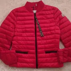 極美品 モンクレール ライトダウンジャケット BLENCA レッド SAISONのサムネイル