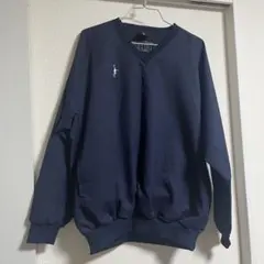 IN THE PAINT ネイビー Vネック Mサイズ ウォームアップウェア