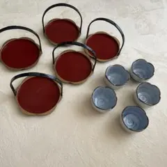 菓子置き＆湯のみセット