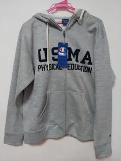 チャンピオン Air Sweat Splash ジップパーカー XL グレー