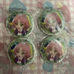 アイカツ　stage 缶バッジ　北大路さくら　バースデー缶バッジ　3点