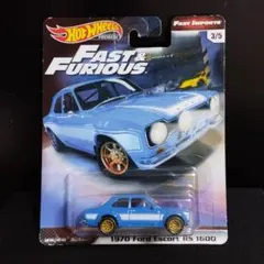 ホットウィール ワイルドスピード 1970 フォード エスコート RS 1600のサムネイル