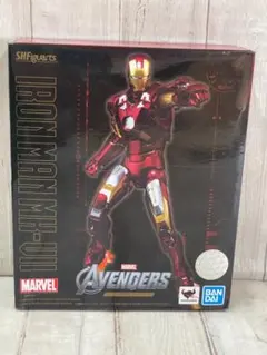 ジャンク品】S.H.フィギュアーツ アイアンマン マーク7 - メルカリ