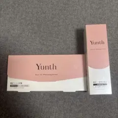 Yunth 生ビタミン美容液 28包／ホワイトニングローション120mlセット