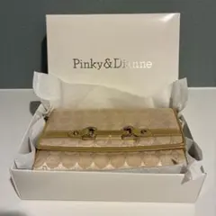Pinky&Dianne 二つ折り財布 ベージュ ドット柄のサムネイル