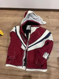 OXYGENE スキーウェア 赤白青 V字型