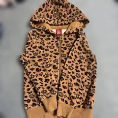 BABY DOLL ヒョウ柄パーカー