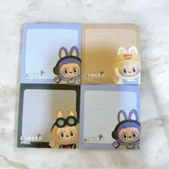 ラブブ メモ帳 メモ用紙 50枚×4冊セット