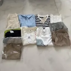 キッズ服まとめ売り ボトムス デニム トップス Tシャツ 半袖 半ズボン 100