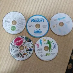 【お得】はじめてのwii　パーティ　スポーツ、スポーツリゾート　fit+ソフトの