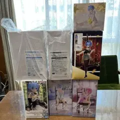 Re:ゼロ レム プライズフィギュア　美少女まとめ売り　7体セット