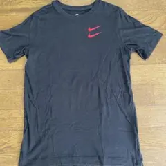 NIKE【未使用】Tシャツ L 黒 赤ロゴ