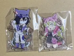 鬼滅の刃　ハロウィン　2025 アクリルスタンド　伊黒小芭内　甘露寺蜜璃